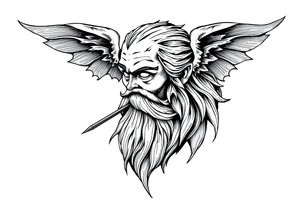 gandalf inspired tattoo tattoo idea