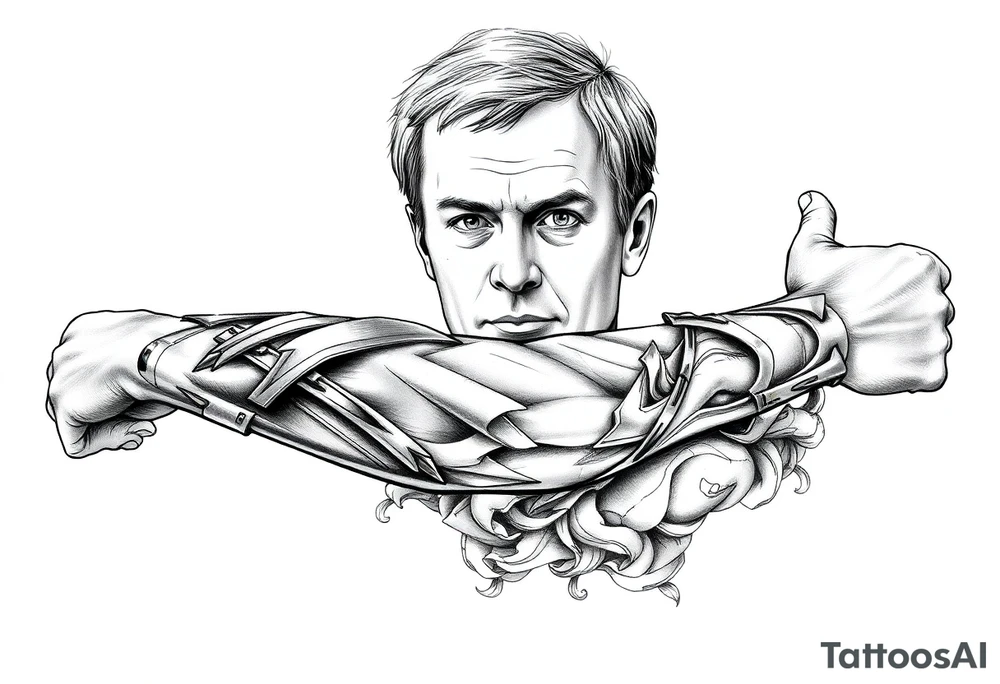 A summary of Tony Blair's years as prime minister, with special focus on his decision to send troops to Iraq. tattoo idea