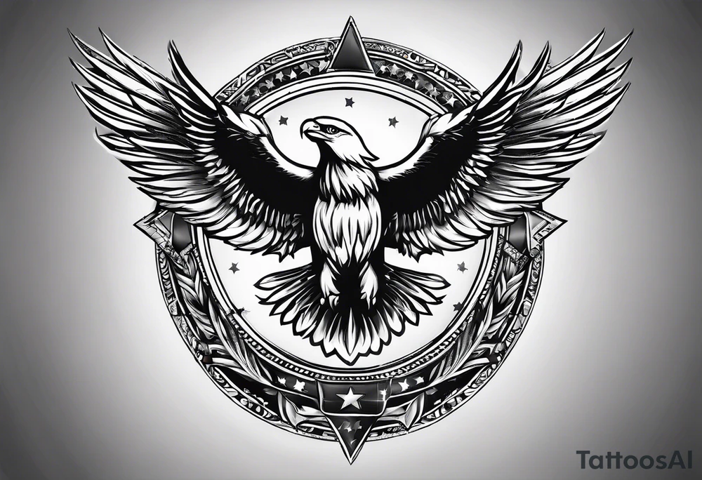 independence, freedom, courage, american, loyal tattoo idea