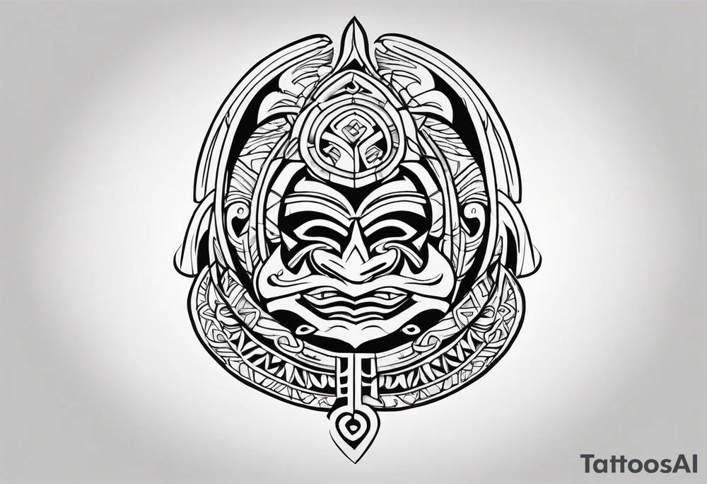 Polynesian maui hook tattoo tattoo idea