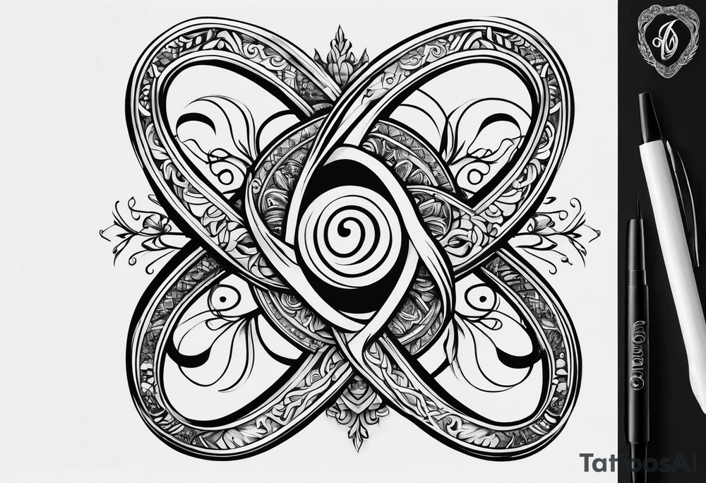 infinity symbol tattoo idea
