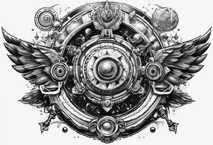 Shephard outerspace tattoo idea