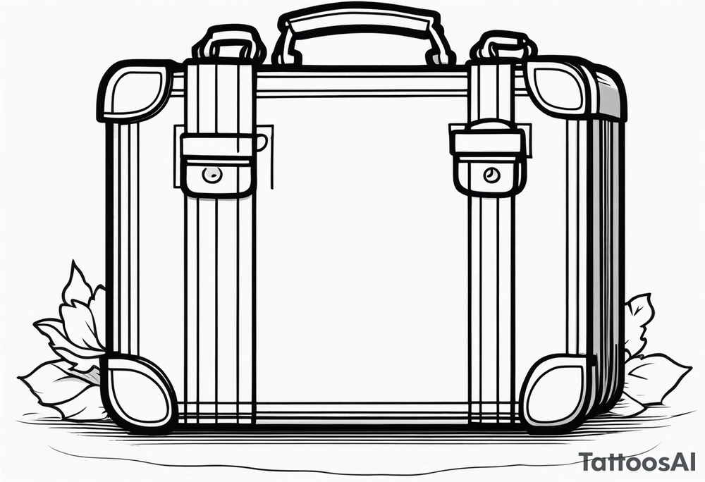 Utopia briefcase tattoo idea