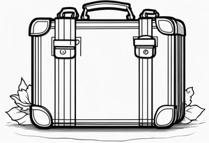 Utopia briefcase tattoo idea