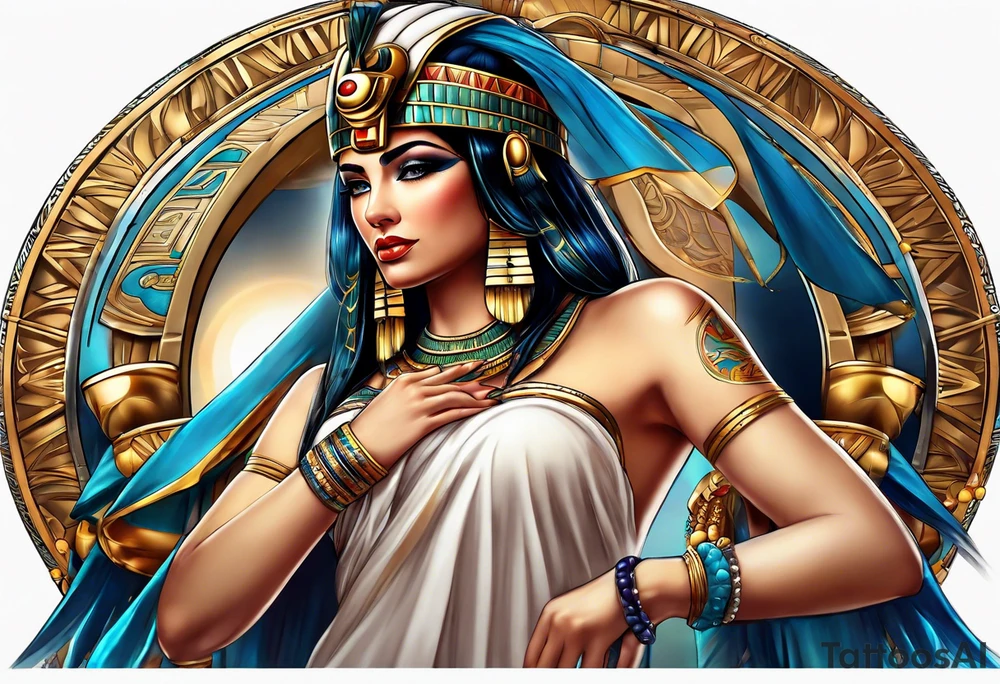 cleopatra tattoo idea