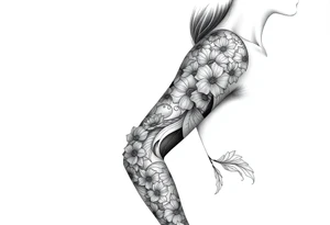 The story of the end times in the Bible of new king James from the religion Christianity tattoo idea