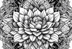 fine line tattoo idea