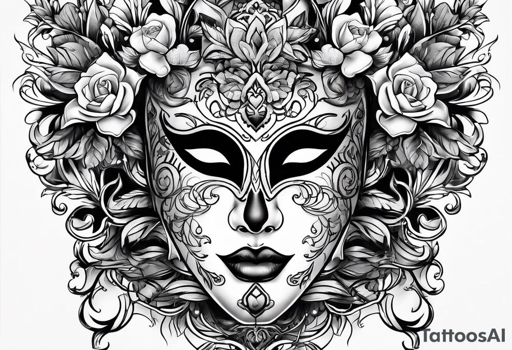 Tattoo Drama Mask Vector Images tattoo idea