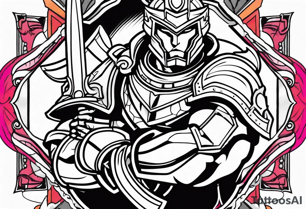 Alfonse armor tattoo idea