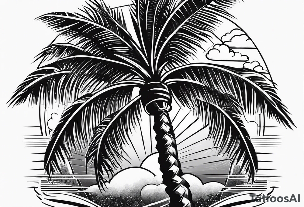 Man Cigar
Palm Tree tattoo idea