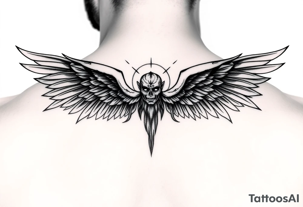 Powerful archangel, seraphim, biblically accurate tattoo idea Powerful archangel, seraphim, biblically accurate tattoo idea
