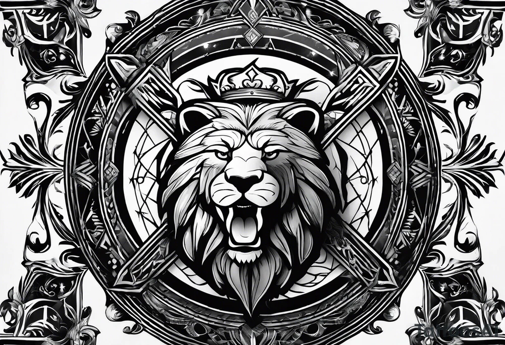 scottish crest tattoo idea