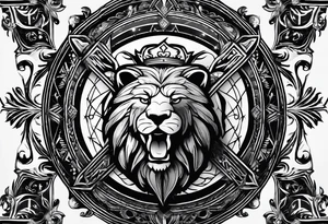 scottish crest tattoo idea