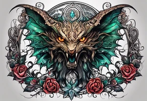 Eldritch beasts tattoo idea