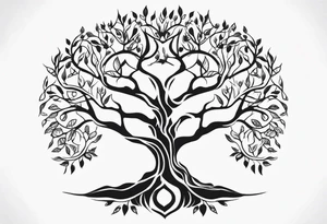 Mother, tree of life tattoo idea