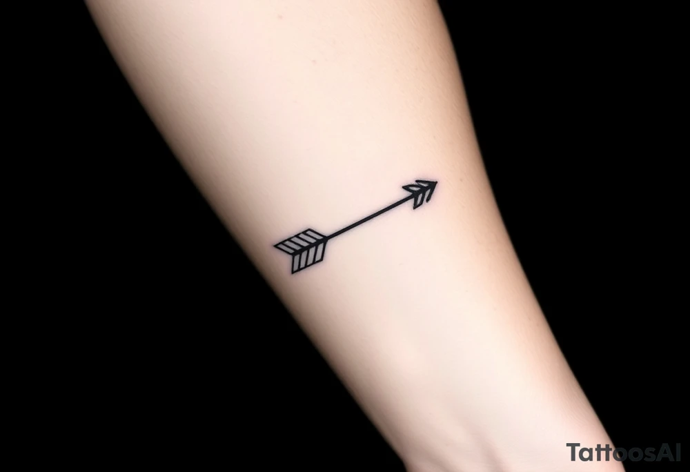 Arrow tattoo idea