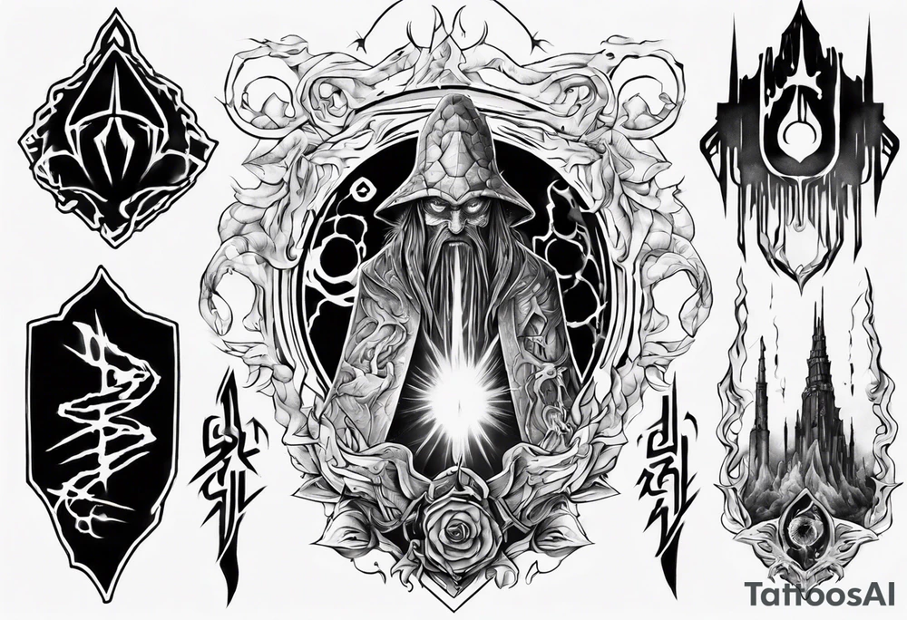 electric.mordor tattoo idea