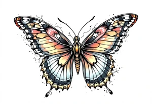 Butterfly tattoo idea