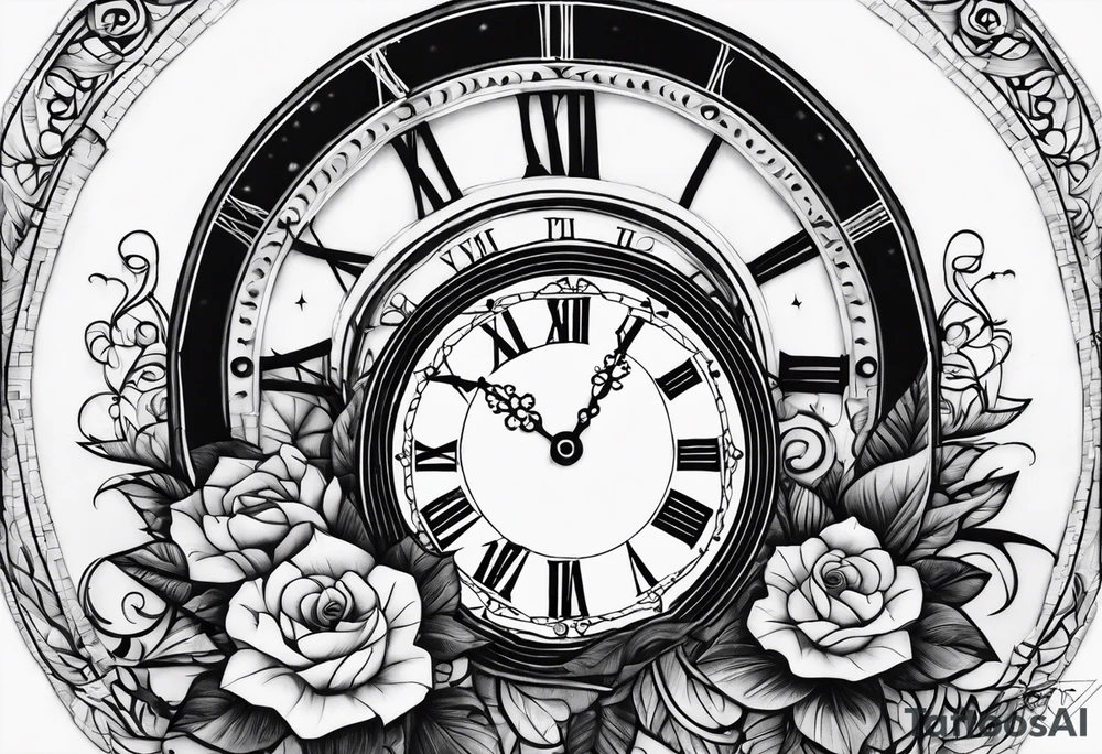 The topic is: wrong time, but I don't want it to be the clock at the tattoo tattoo idea