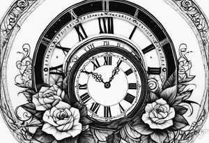 The topic is: wrong time, but I don't want it to be the clock at the tattoo tattoo idea