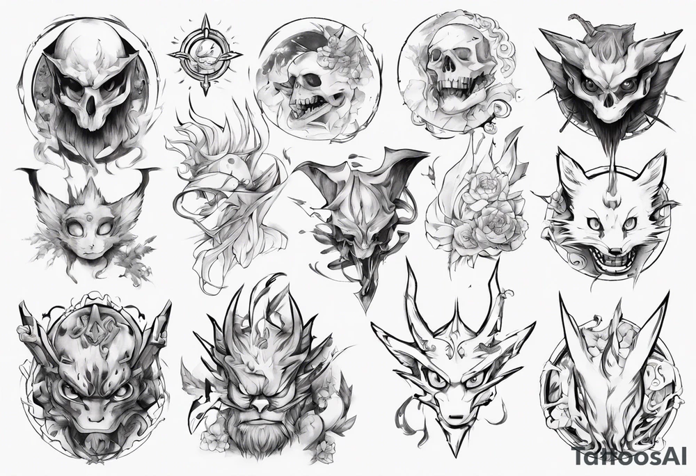Anime tattoo idea