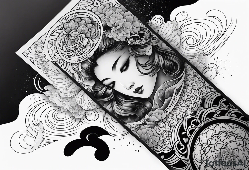 Reincarnation forearm tattoo tattoo idea