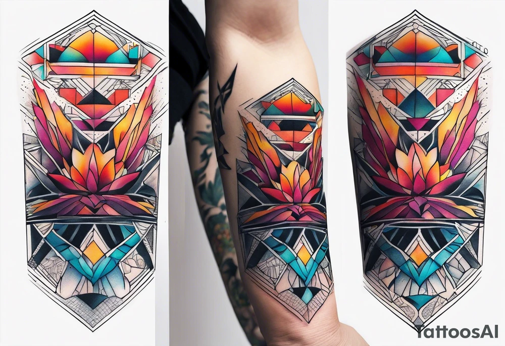 cuff tattoo, dense ink tattoo idea