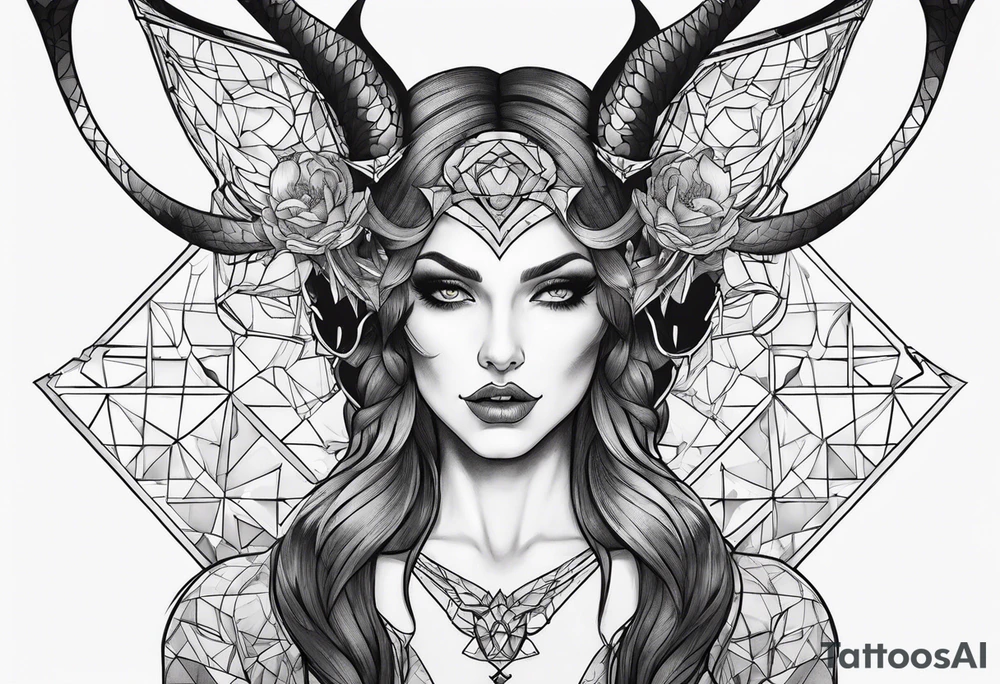 Succubus tattoo idea