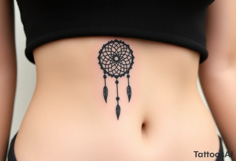 dreamcatcher tattoo idea
