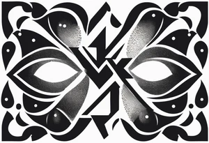 The symbol of Matthias in the bible tattoo idea