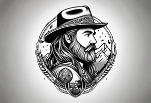 Father daughter Forrest tattoo idea