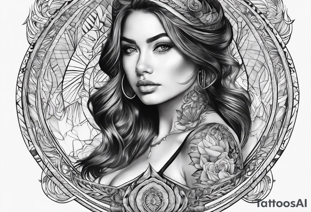 Fine line tattoo idea