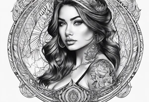 Fine line tattoo idea