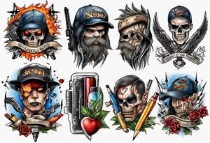 School Shooter tattoo idea