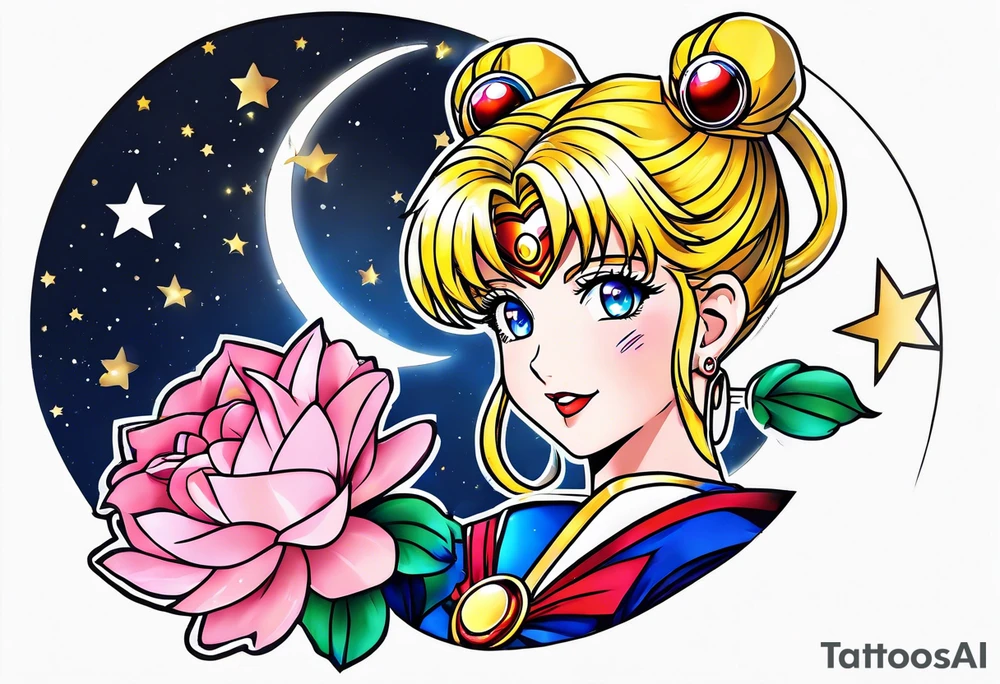 Sailor Moon tattoo idea