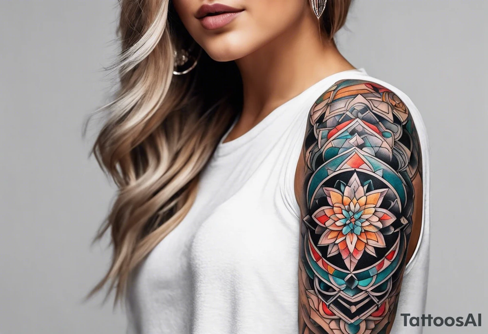 Sleeve tattoo tattoo idea