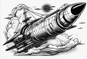 missile tattoo idea