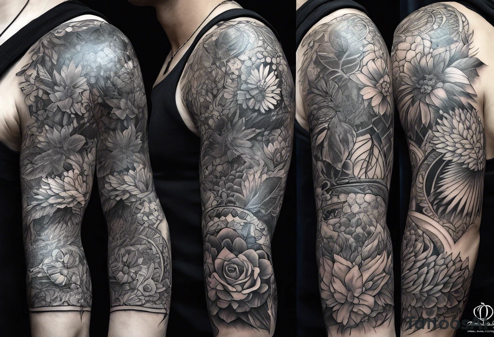 Sleeve tattoo idea