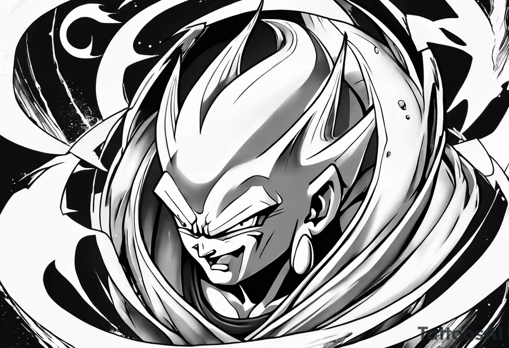 kid majin buu tattoo idea