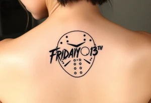 Friday the 13th horror tattoo tattoo idea
