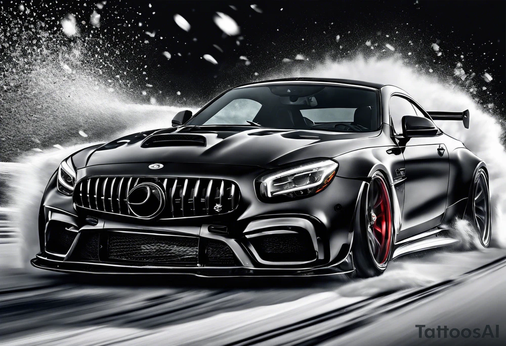 Snow go racing tattoo idea