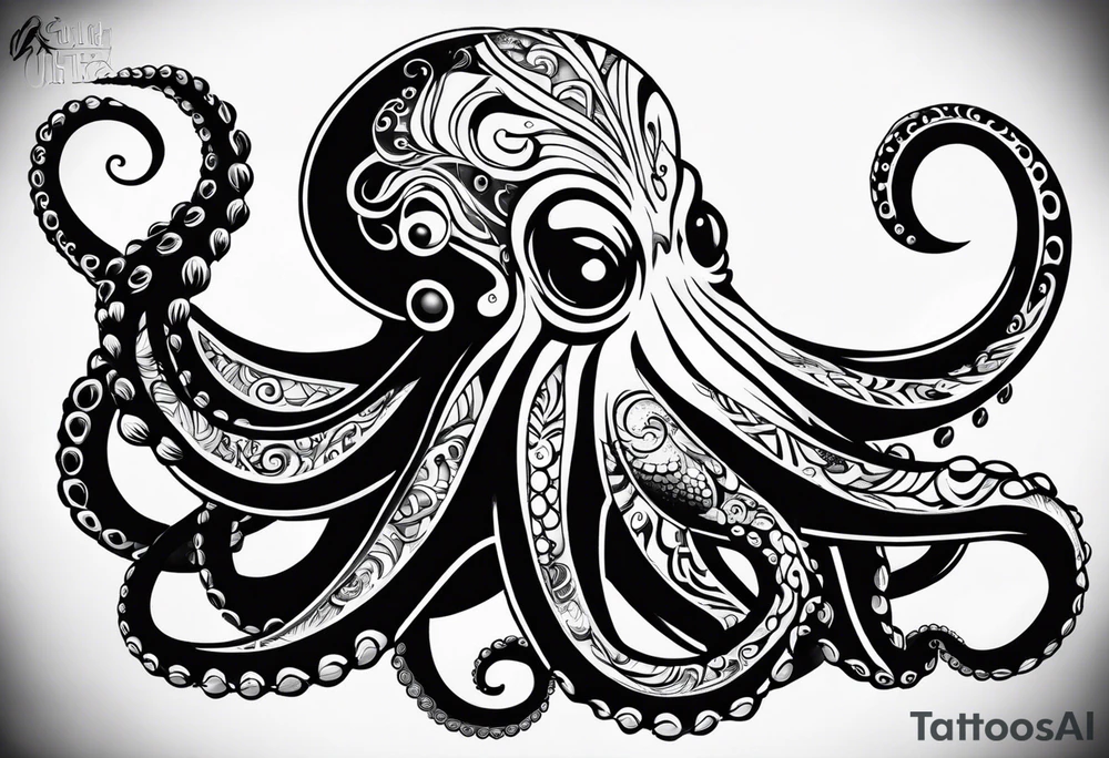 Octopus tattoo idea