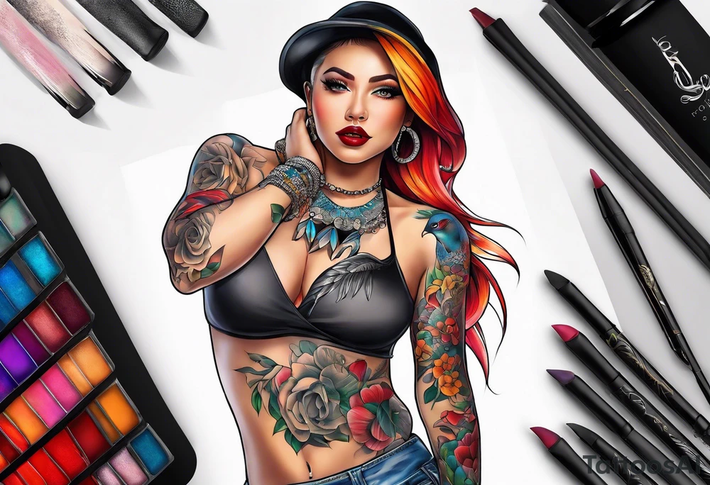 People tattoo idea