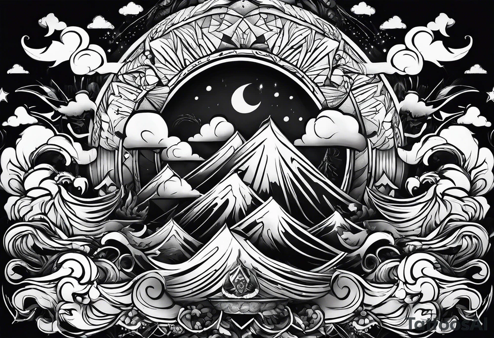 storm tattoo idea