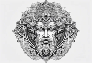 greek back tattoo tattoo idea