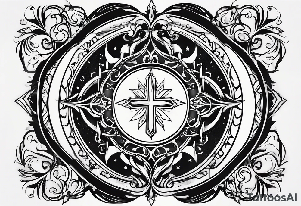 The Christian Chiro symbol tattoo idea