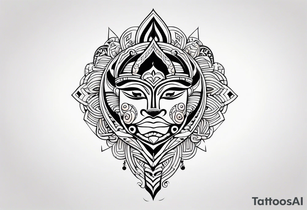 maori tribal  half sleeve tattoo tattoo idea