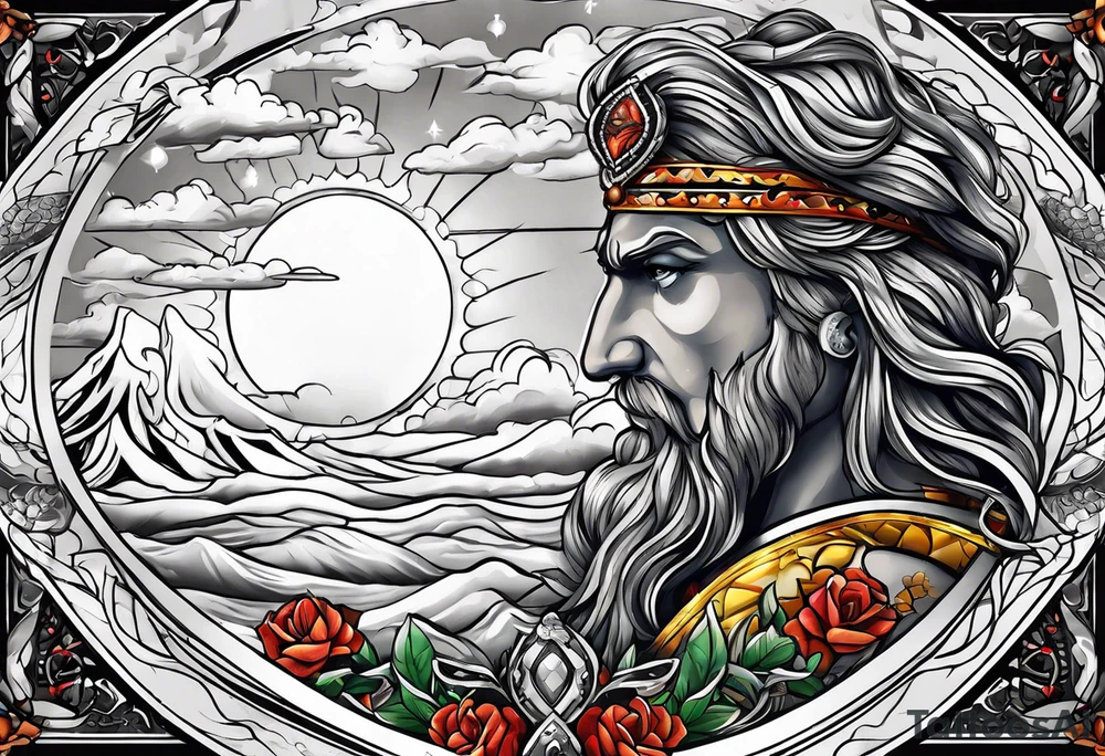 Hail the sun tattoo idea