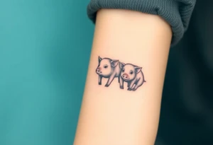 moss piglets tattoo idea