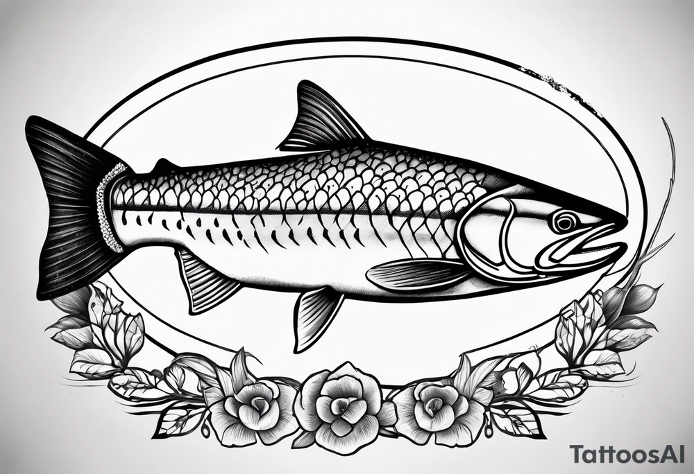 Steelhead trout tattoo idea